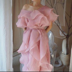 Organza Midi Wedding Guest dress (never worn)